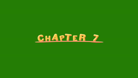 Chapter-7-Wobbly-gold-yellow-text-Animation-pop-up-effect-on-a-green-screen---chroma-key