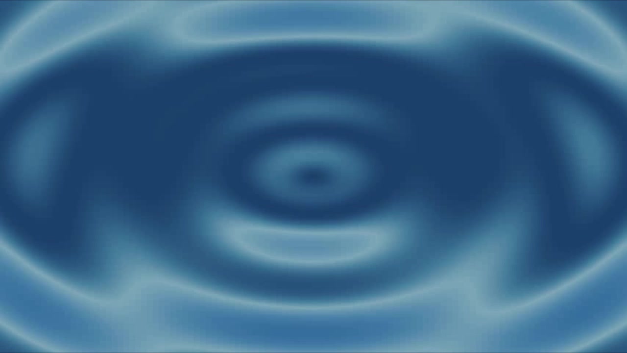 Increspature astratte di acqua blu che si espandono in cerchi concentrici