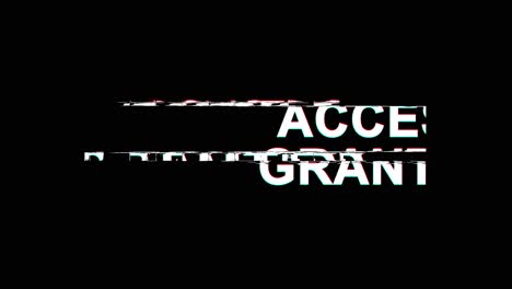 acceso concedido