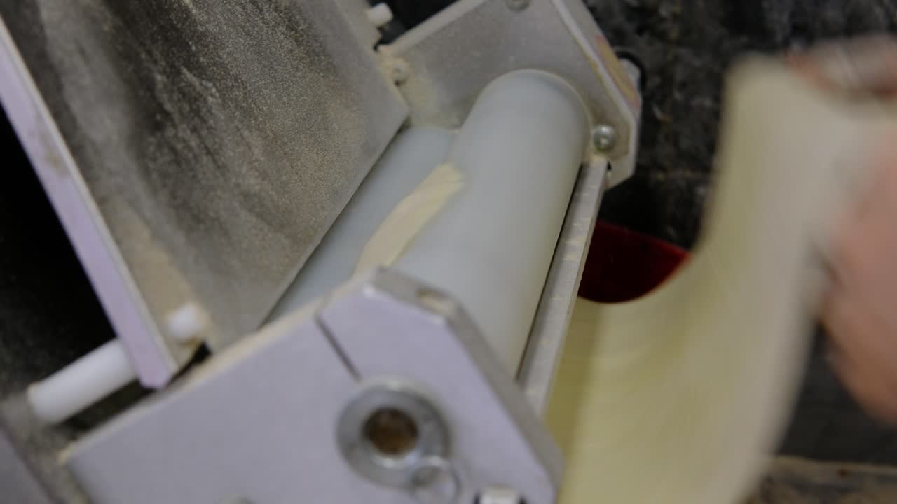 preparación de la masa de la pizza