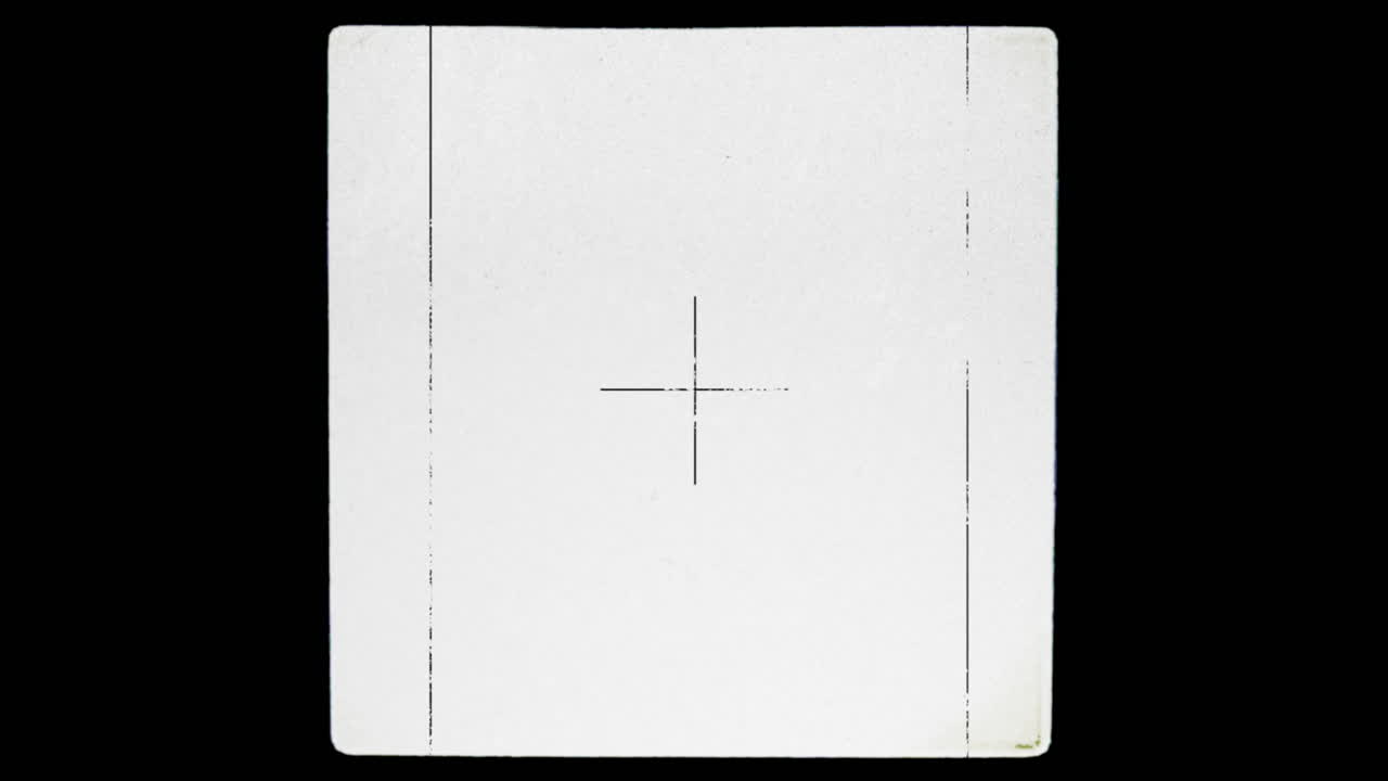 6x6 vintage camera viewfinder overlay