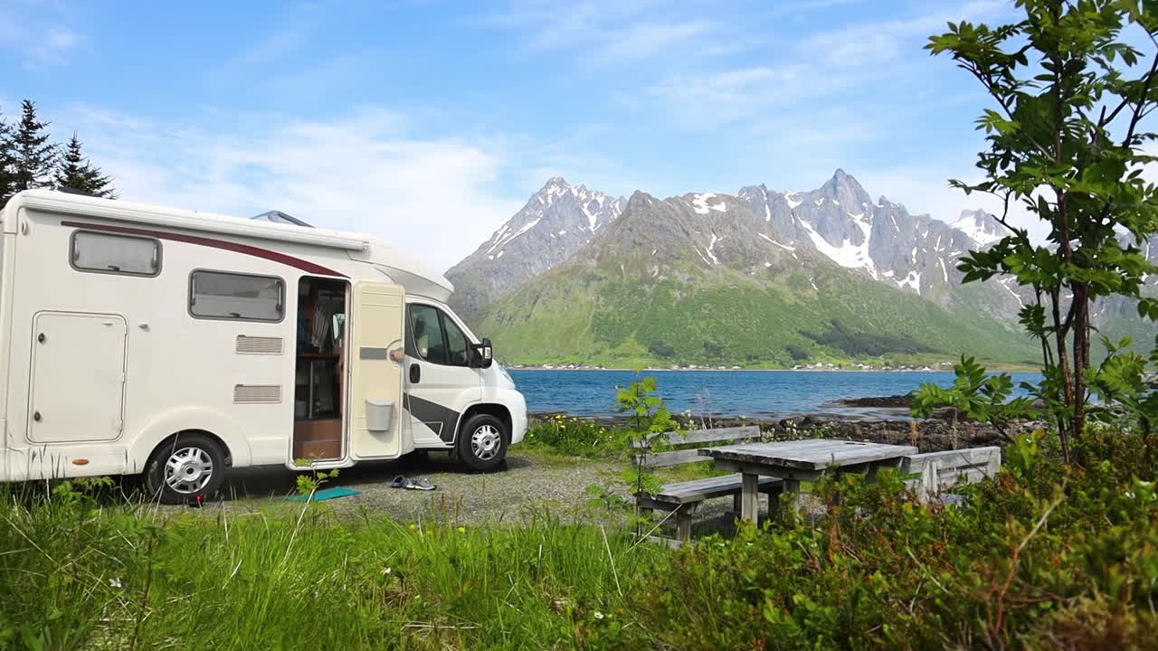 가족 휴가 여행 rv, 오토바이 휴가 여행