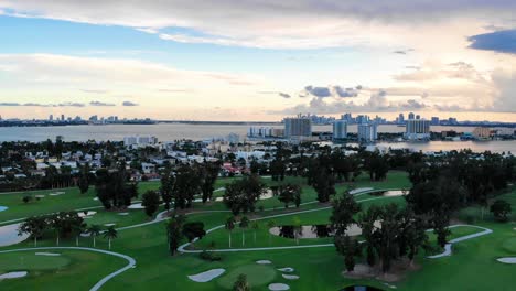 a slow ascending aerial wide shot over normandy shores at dusk