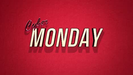Retro-Cyber-Monday-text-in-80s-style-on-a-red-grunge-texture