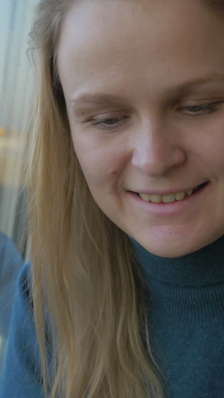 Portrait of a Blonde Woman