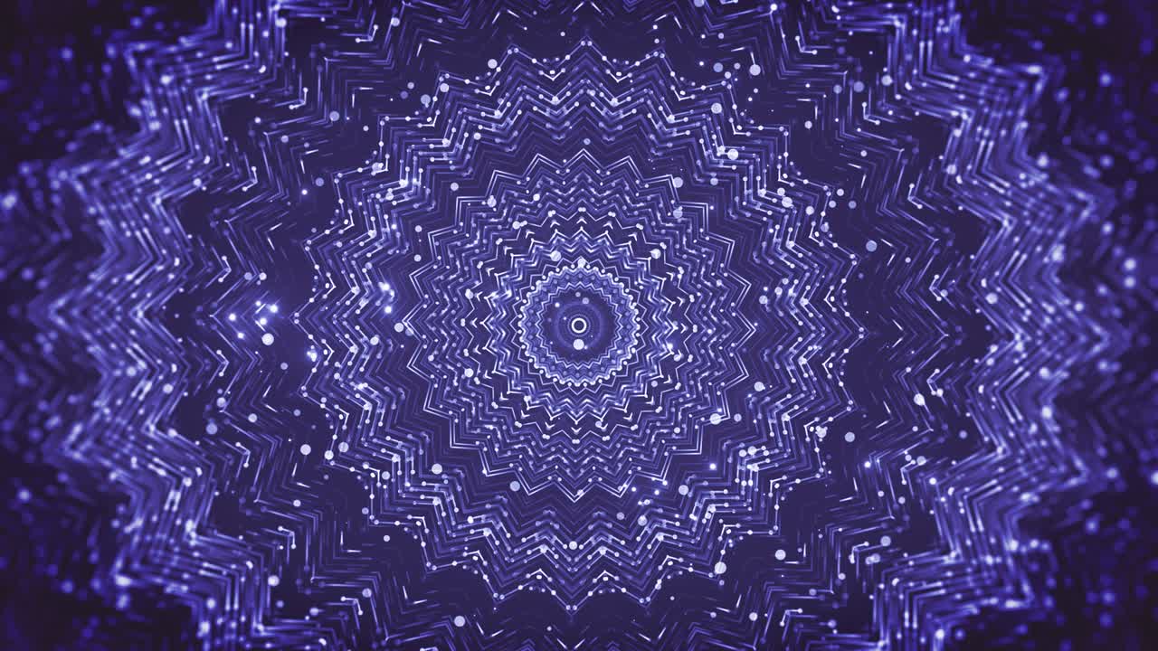 ornamento azul del mandala