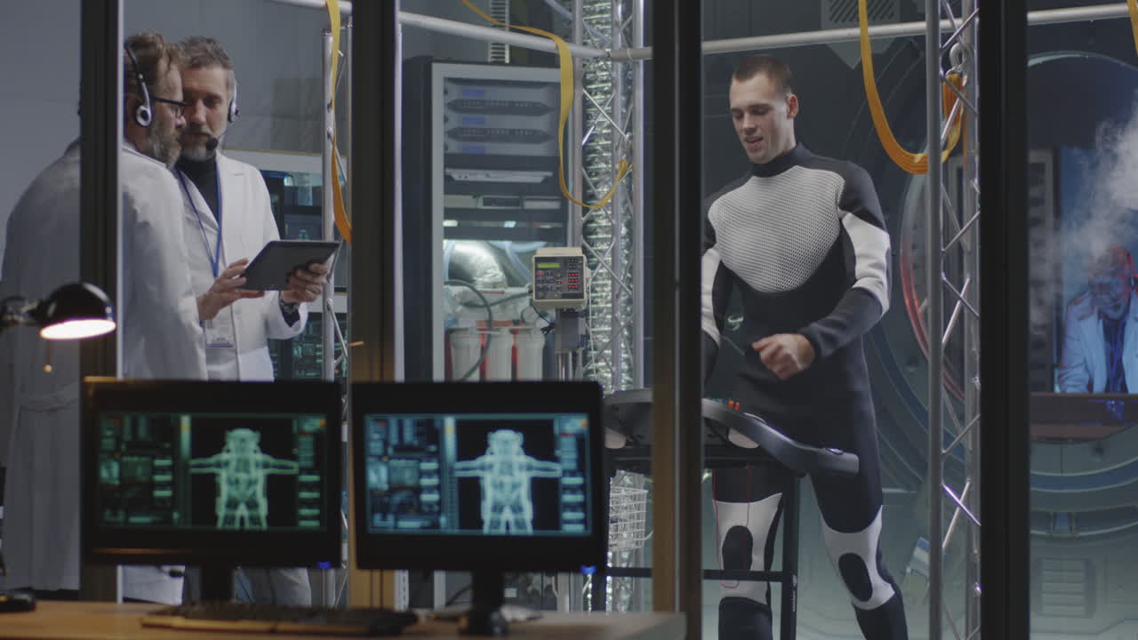 Astronaut Training in a Simulated Space Environment