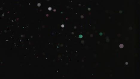 brillo realista explotando sobre un fondo negro