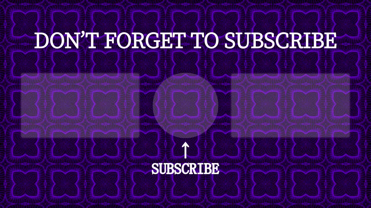 patrón de caleidoscopio tarjeta de finalización pantalla de finalización gráficos de movimiento