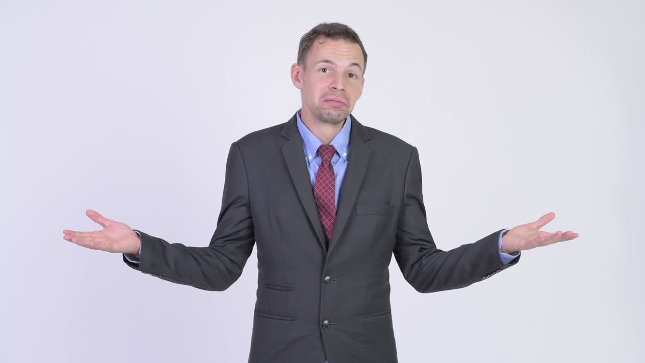 슈트를 입은 사업가