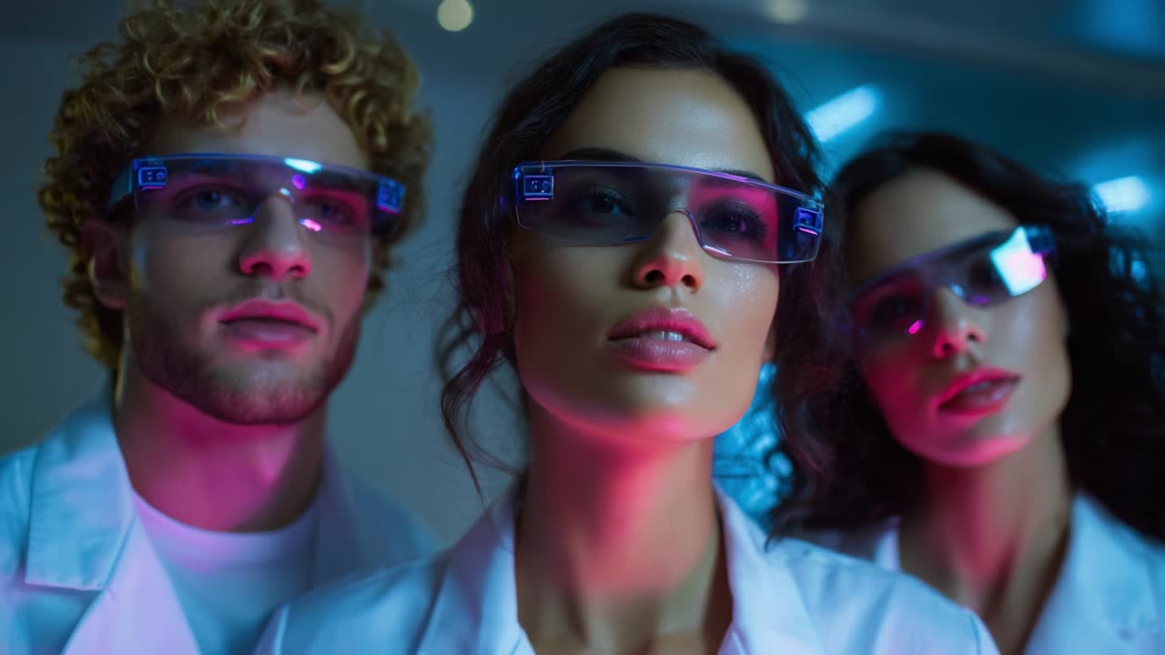 Futuristic Science Team
