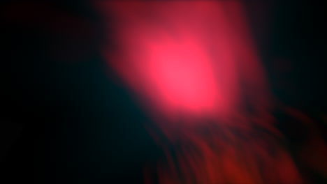 a red swirly background