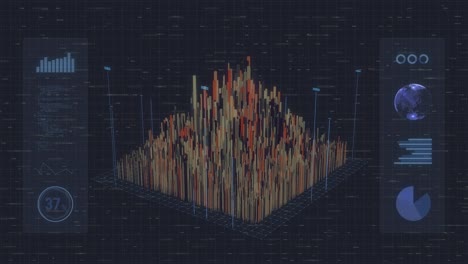 futuristic software interface