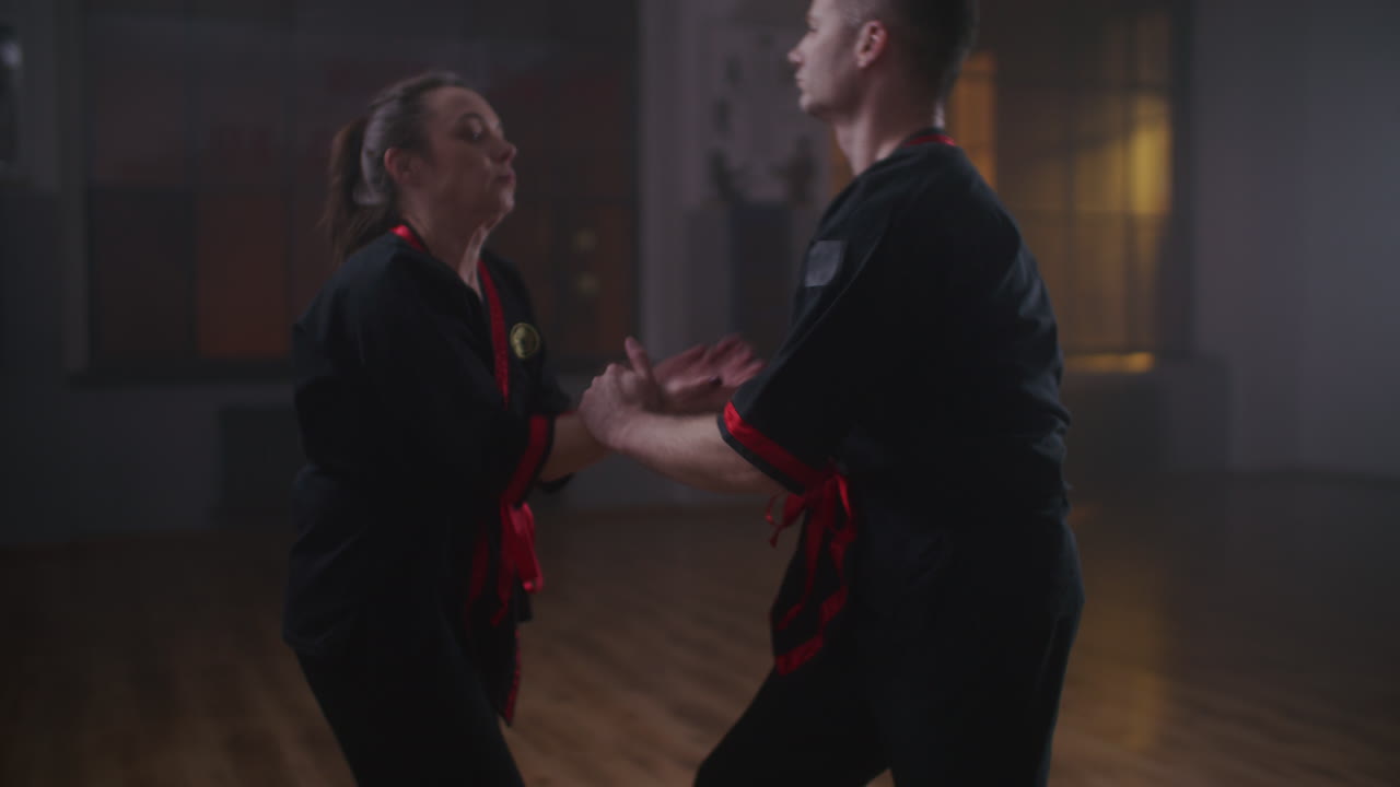 Martial Arts Training Session