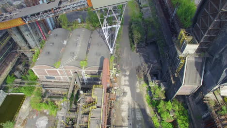 abandoned coke coal factory carsid in charleroi