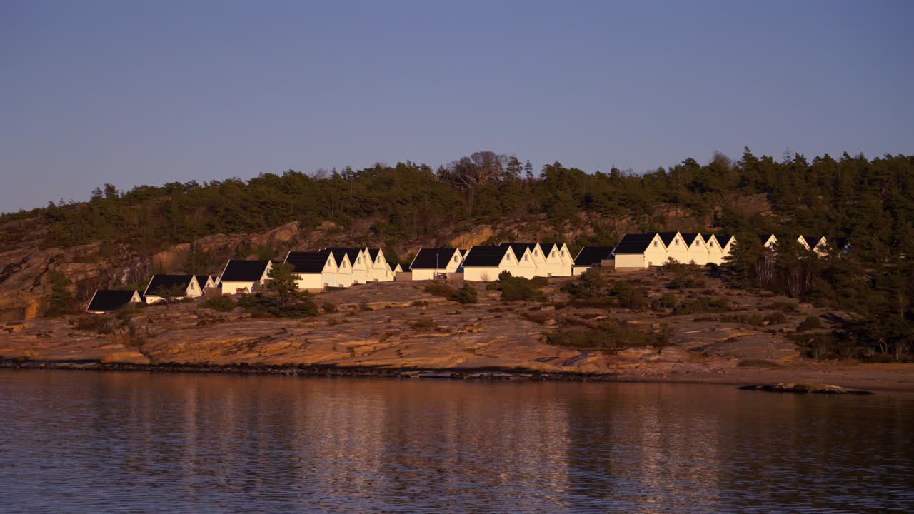 Sandefjord Strömstad coastal seaside town cliffs white buildings Stromstad Sweden Sverige coastline OsloFjord Hovedøya Nakholmen Island inner Sandefjord Nötholmens Nature preserve rocky shoreline