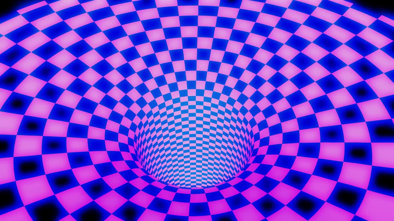 fondo giratorio brillante. gráficos de movimiento de tendencia en 4k