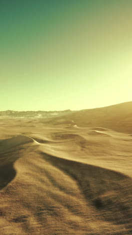 beautiful sand dunes in the sahara desert