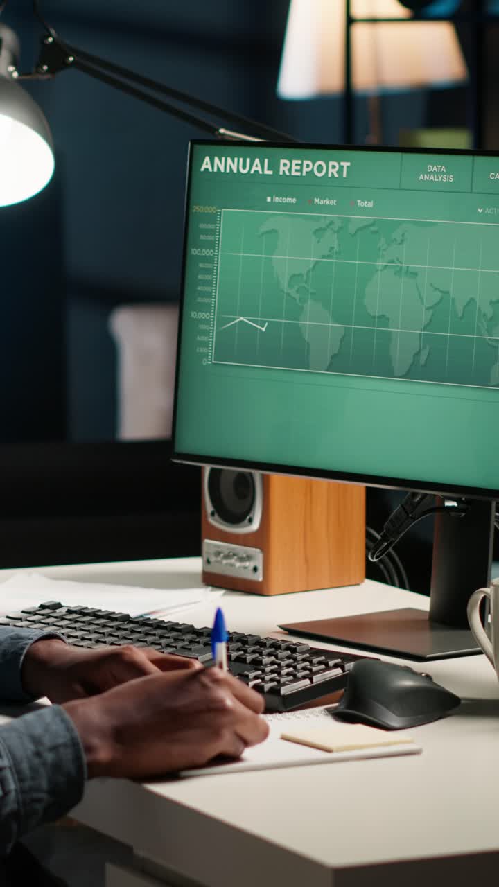 Analyzing Annual Report Data