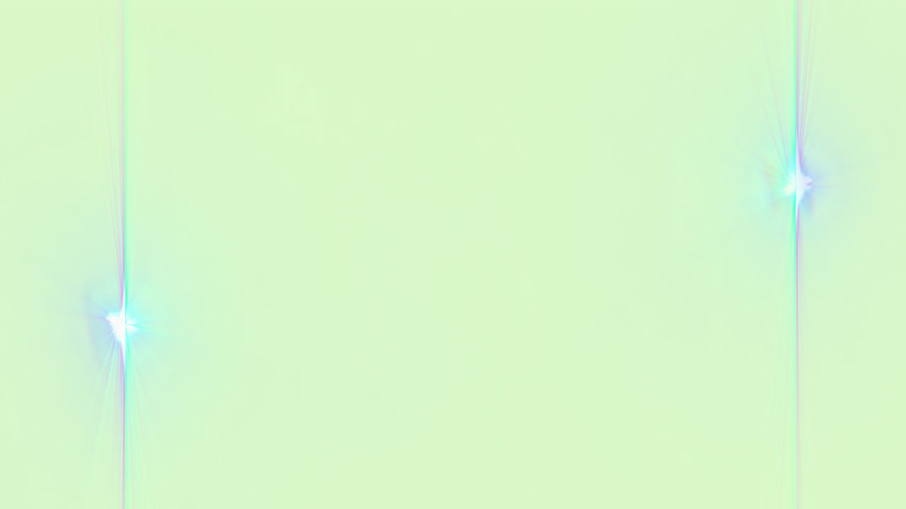 녹색 배경에 빛의 흔적의 애니메이션.