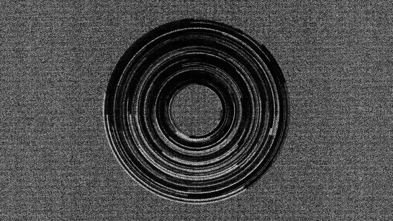 추상적인 배경 회전하는 원형 세그먼트