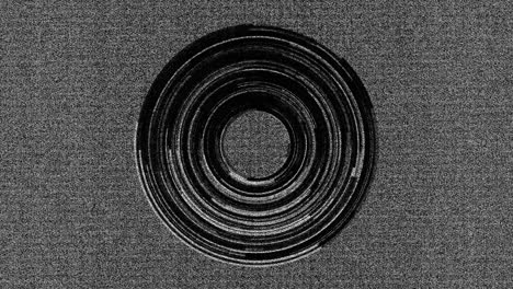 segmentos circulares rotativos de fondo abstractos