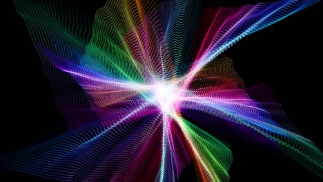 fondo de animación abstracto de movimiento gráfico