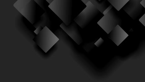 tecnología negra animación de video geométrica abstracta