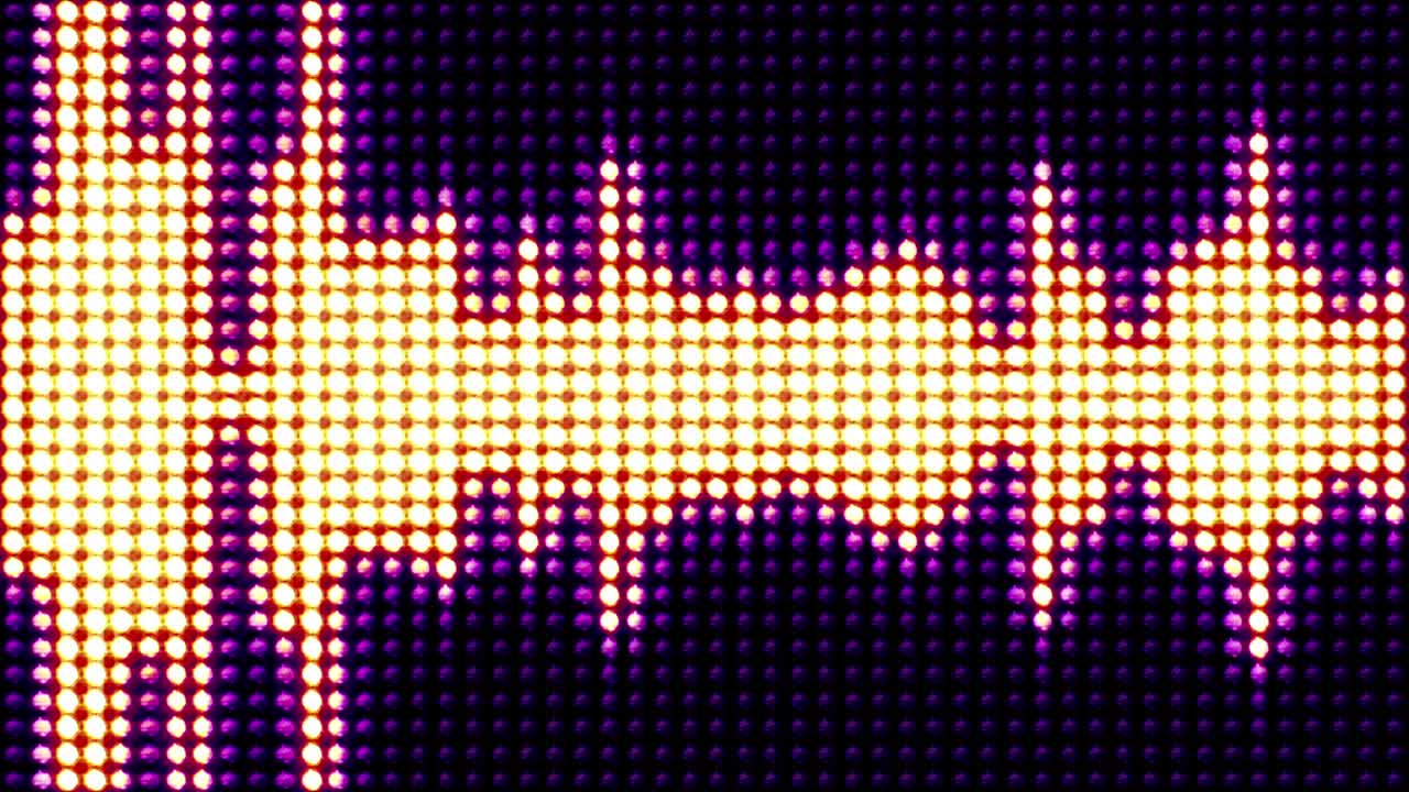 animazione della lampadina equalizzatore,