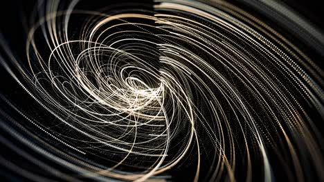 abstract spiral light trails