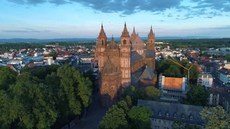 aéreo gusanos catedral alemania reforma historia cinemático dron