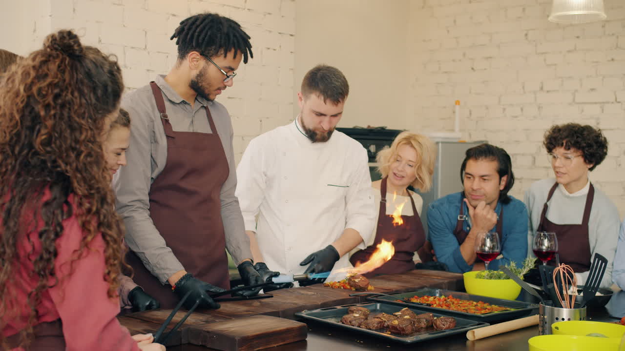 Cooking Class - Flame-Seared Steak Demonstration