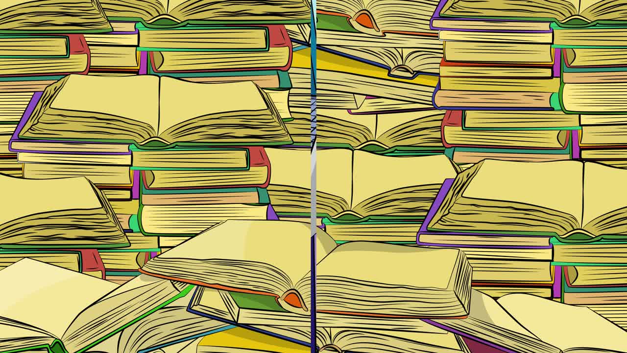 그린 스크린과 함께 추상적인 배경. 모션 포스터.