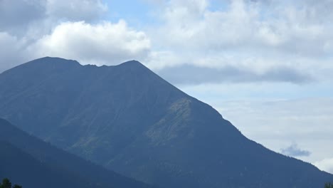 ever-changing skies: timelapse of clouds over hudson bay mountain, smithers bc