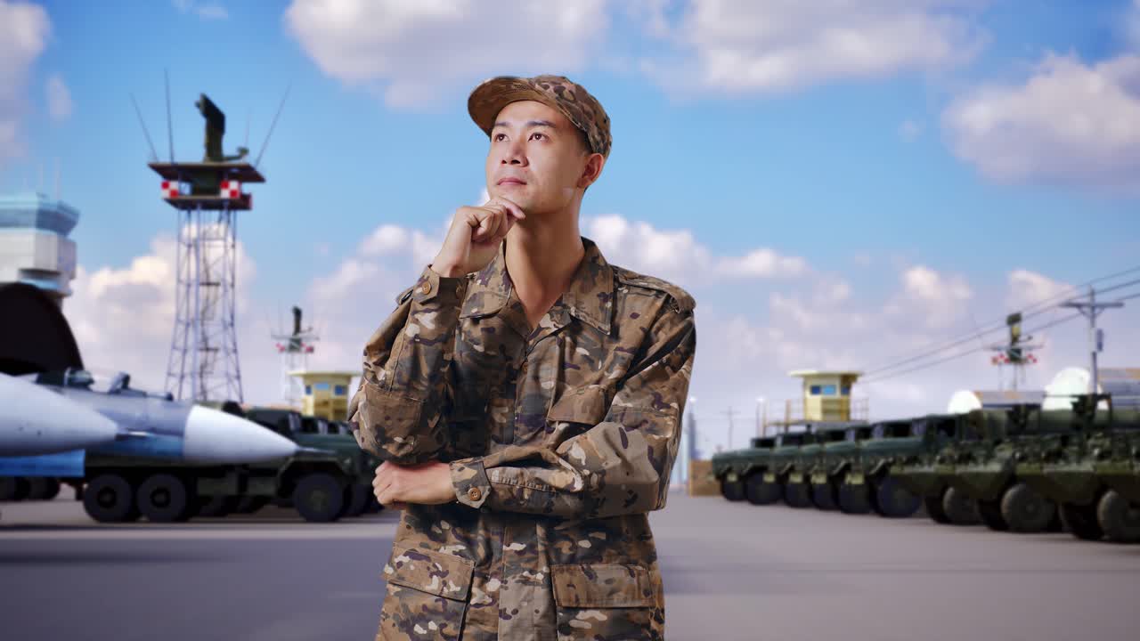 военный персонал на базе военно-воздушных сил