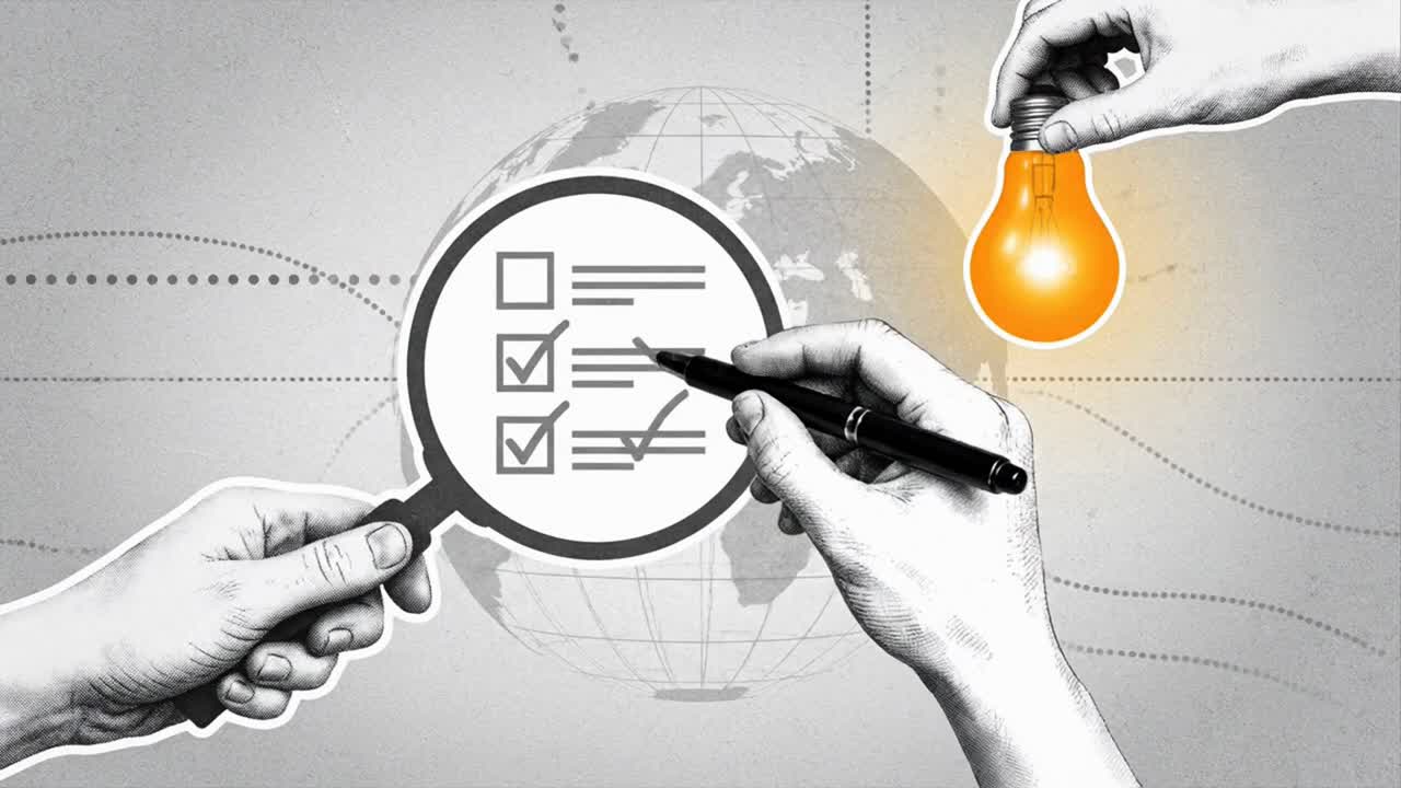 Global Research and Idea Generation with Checklist and Lightbulb