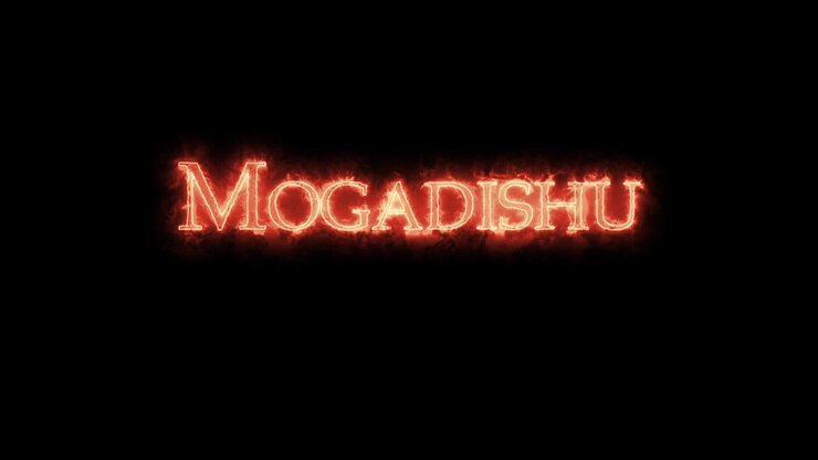 Mogadishu written with fire. Loop