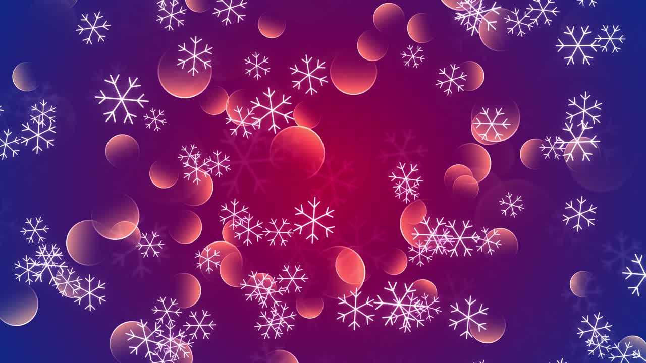 Fundo de Natal com Neve e Estrelas Cintilantes. Fundo de Luzes de Natal com Partículas Bokeh
