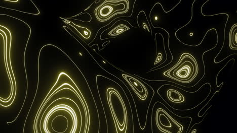 patrón de líneas amarillas brillantes abstractas
