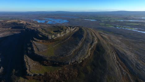 el burren, mullaghmore, condado de clare, irlanda, noviembre de 2023
