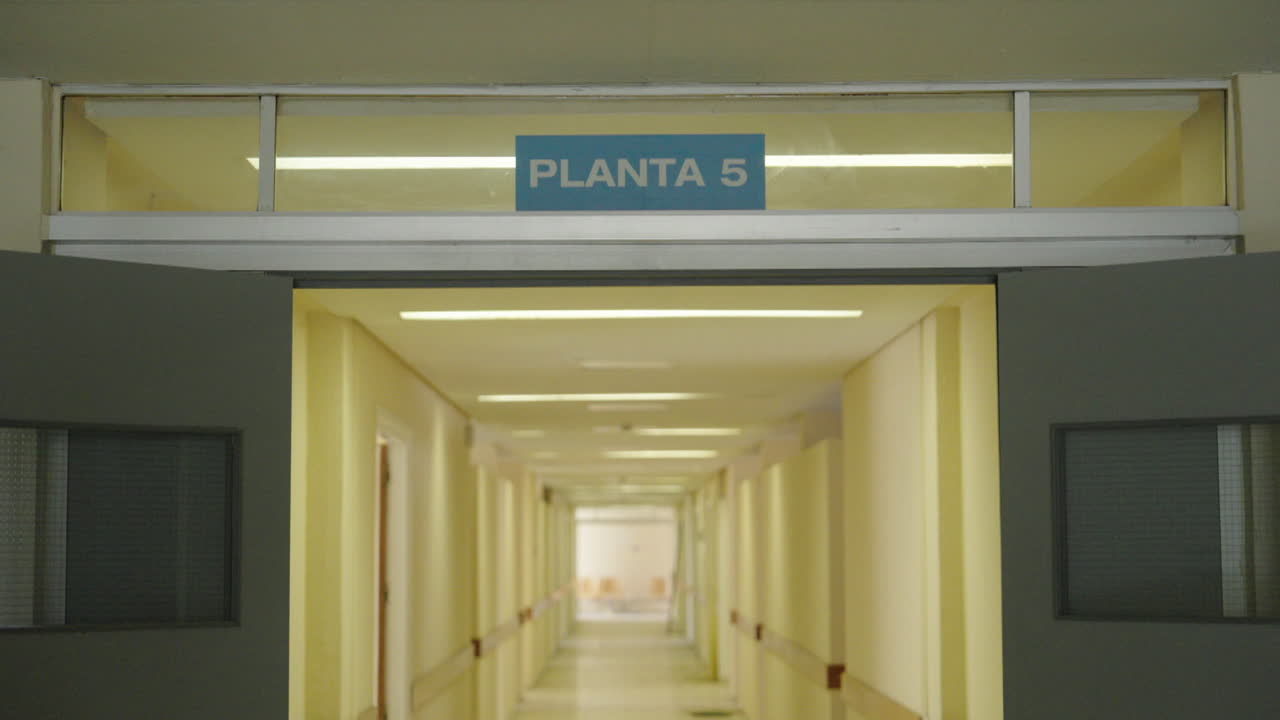 Hospital Corridor on Floor 5