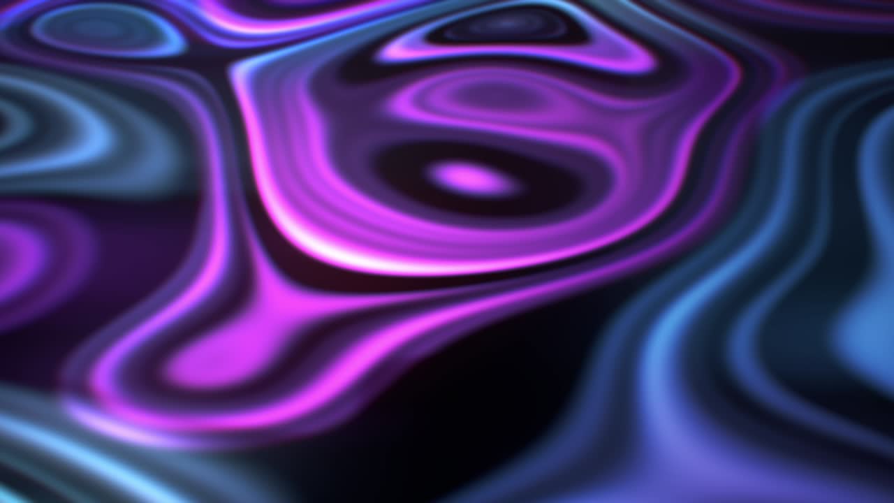 Abstract waves color animation concept