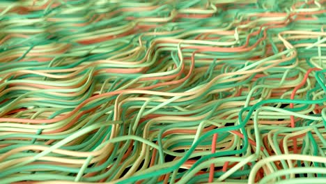 linee tecnologiche astratte e futuristiche.