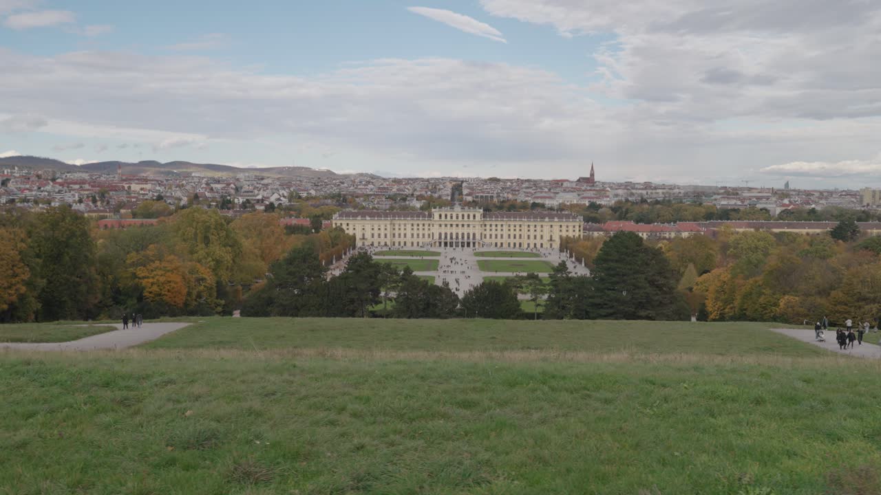 Schönbrunn Palace and Gardens in Vienna