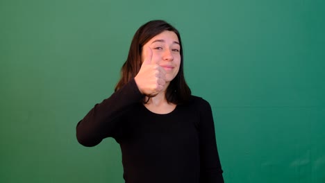 señal de mujer.