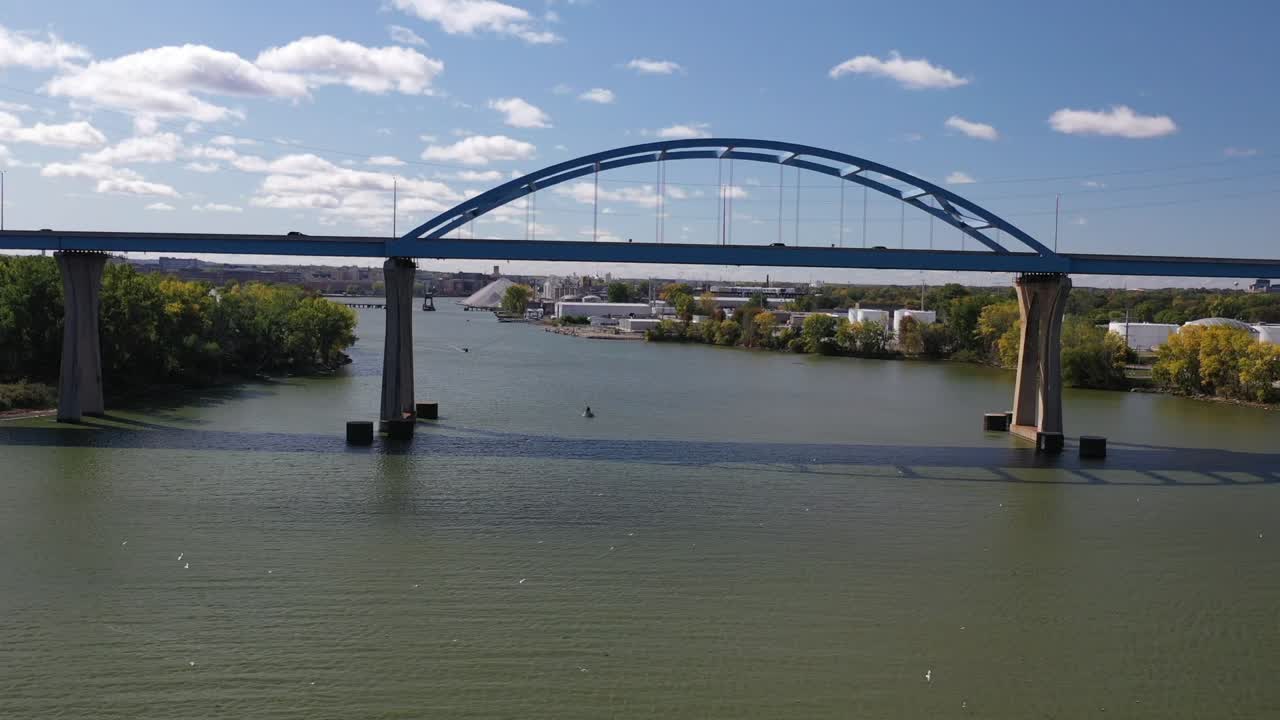 그린 베이 위스콘신 타워 드라이브 레오 프리고 아치드 브릿지