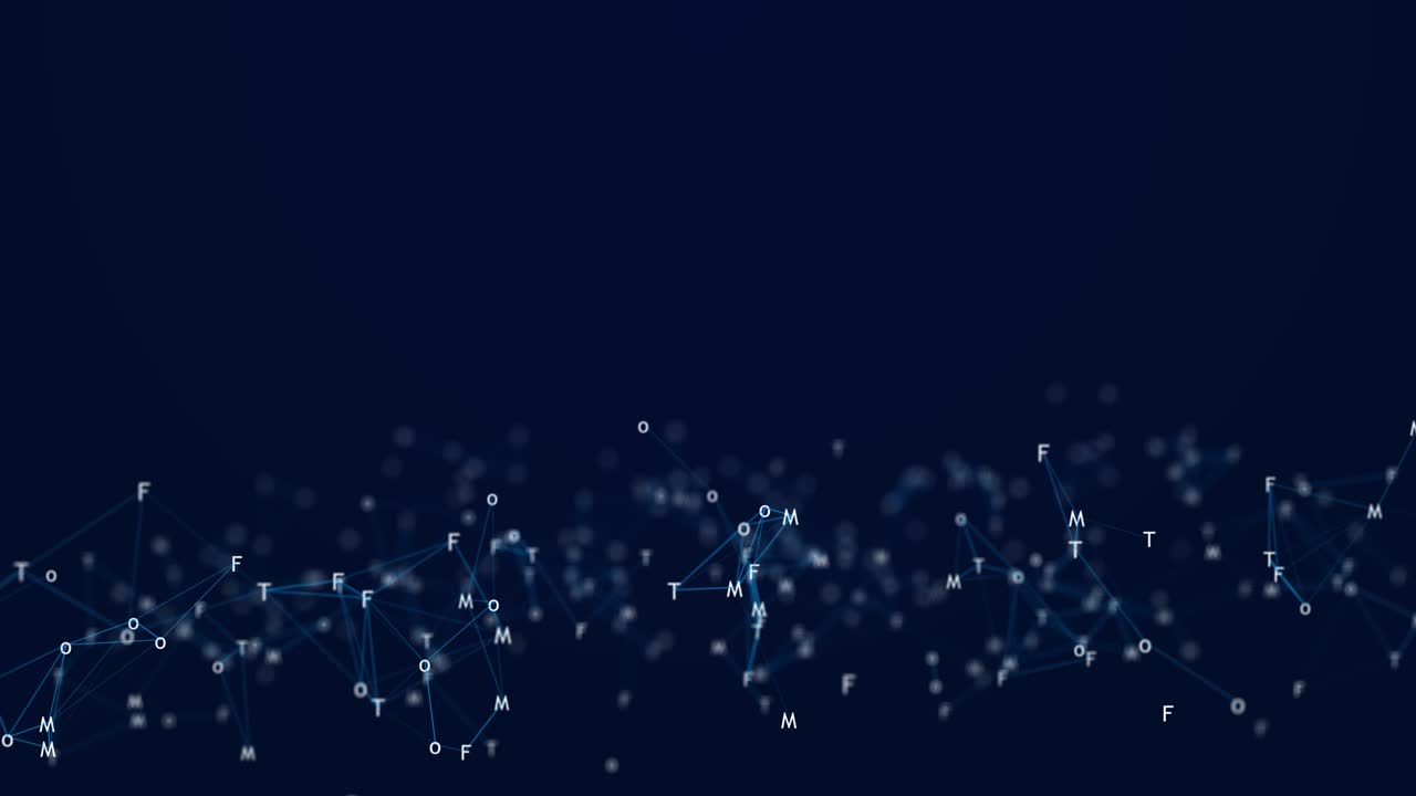 Stordata-kode som kjører, blå futuristisk informasjonsteknologi, sømløse digitale datatall