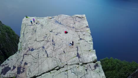 Preikestolen-In-Norwegen-Luftdrohnenaufnahme-10.mp4