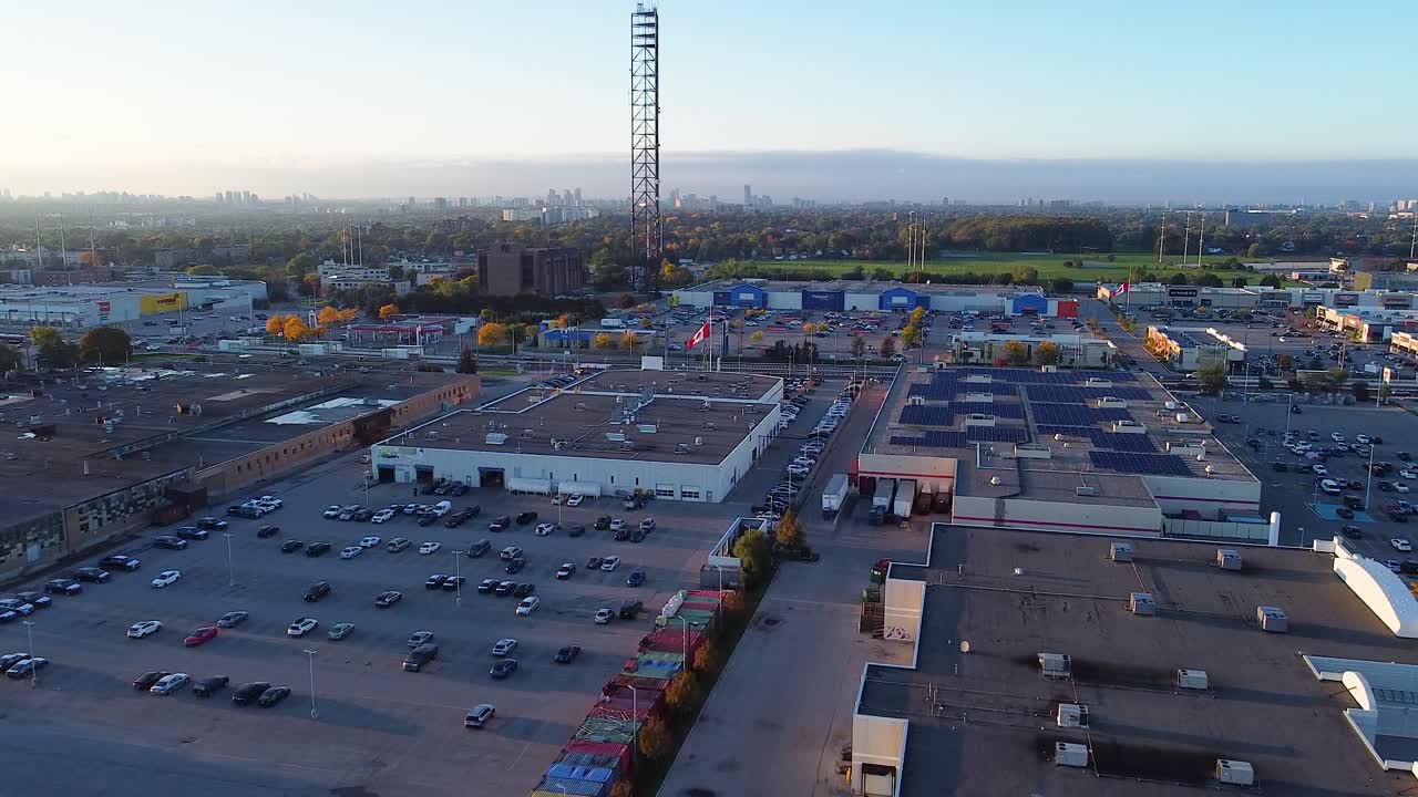 Walmart, Canadian Tire, Dollarama stores in Golden Mile business shopping area