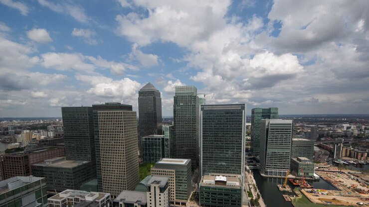 Canary Wharf Londres Panorâmica 03